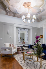 Crystorama Keenan 6 Light Vibrant Gold Chandelier