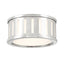Crystorama Kendal 2 Light Polished Nickel Flush Mount