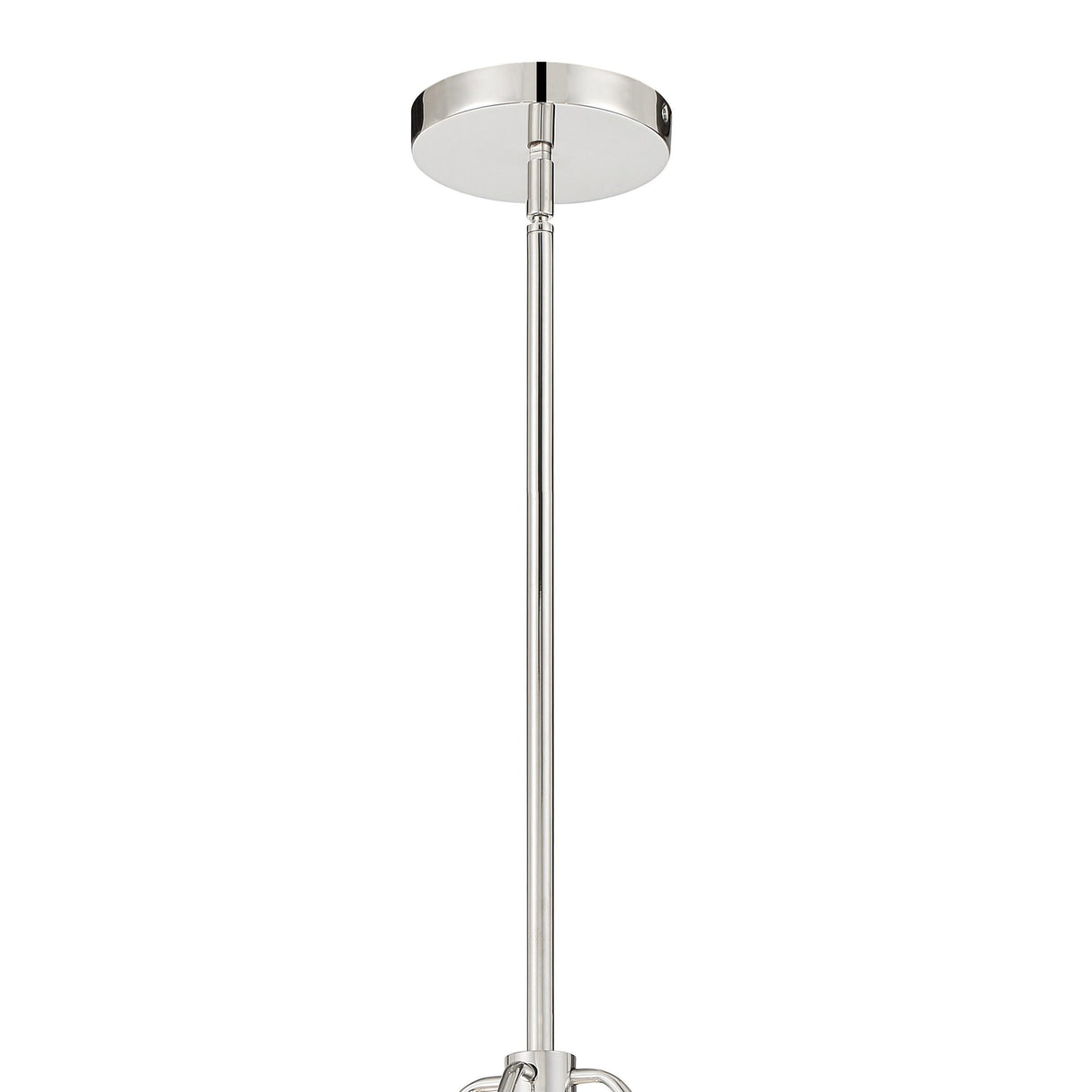 Crystorama Kendal 3 Light Polished Nickel Mini Chandelier