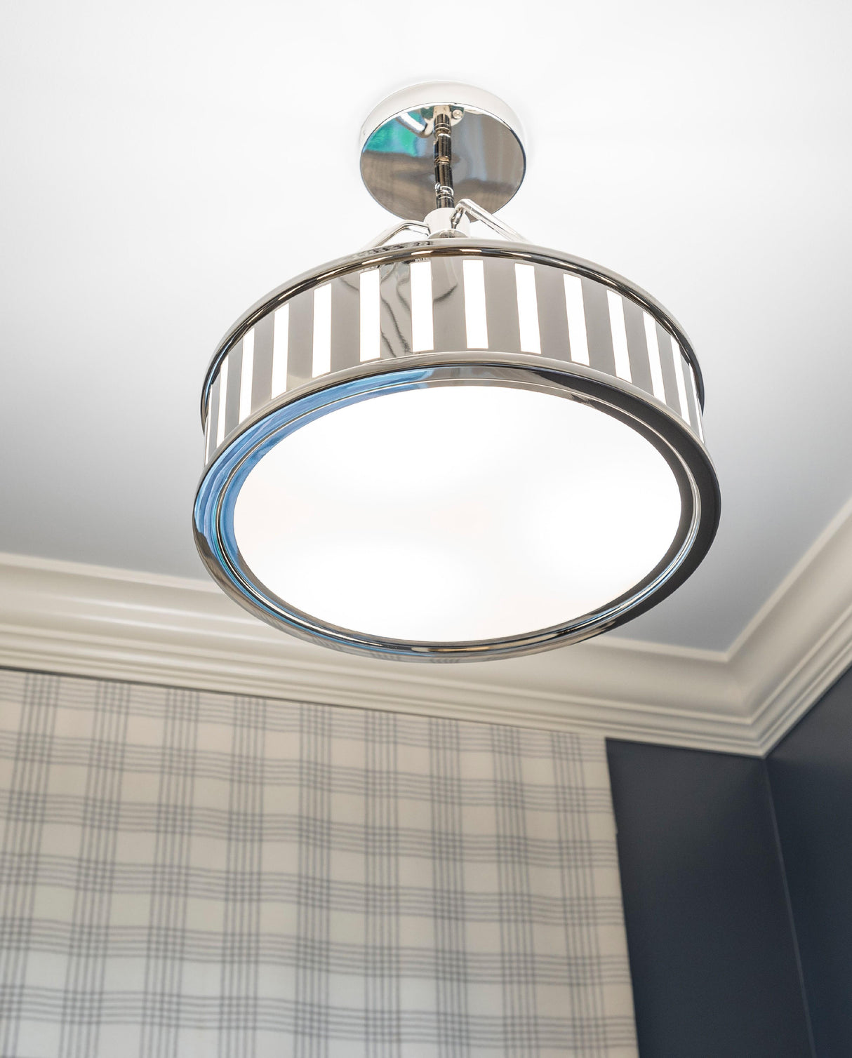 Crystorama Kendal 3 Light Polished Nickel Mini Chandelier