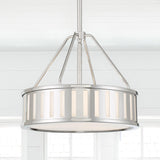 Crystorama Kendal 3 Light Polished Nickel Mini Chandelier