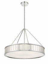 Crystorama Kendal 6 Light Polished Nickel Chandelier
