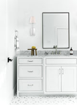 Crystorama Lena 1 Light Polished Chrome Sconce