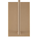 Crystorama Lena 1 Light Vibrant Gold Sconce