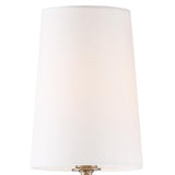 Crystorama Lena 2 Light Vibrant Gold Sconce