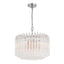 Crystorama Lofton 5 Light Polished Nickel Chandelier