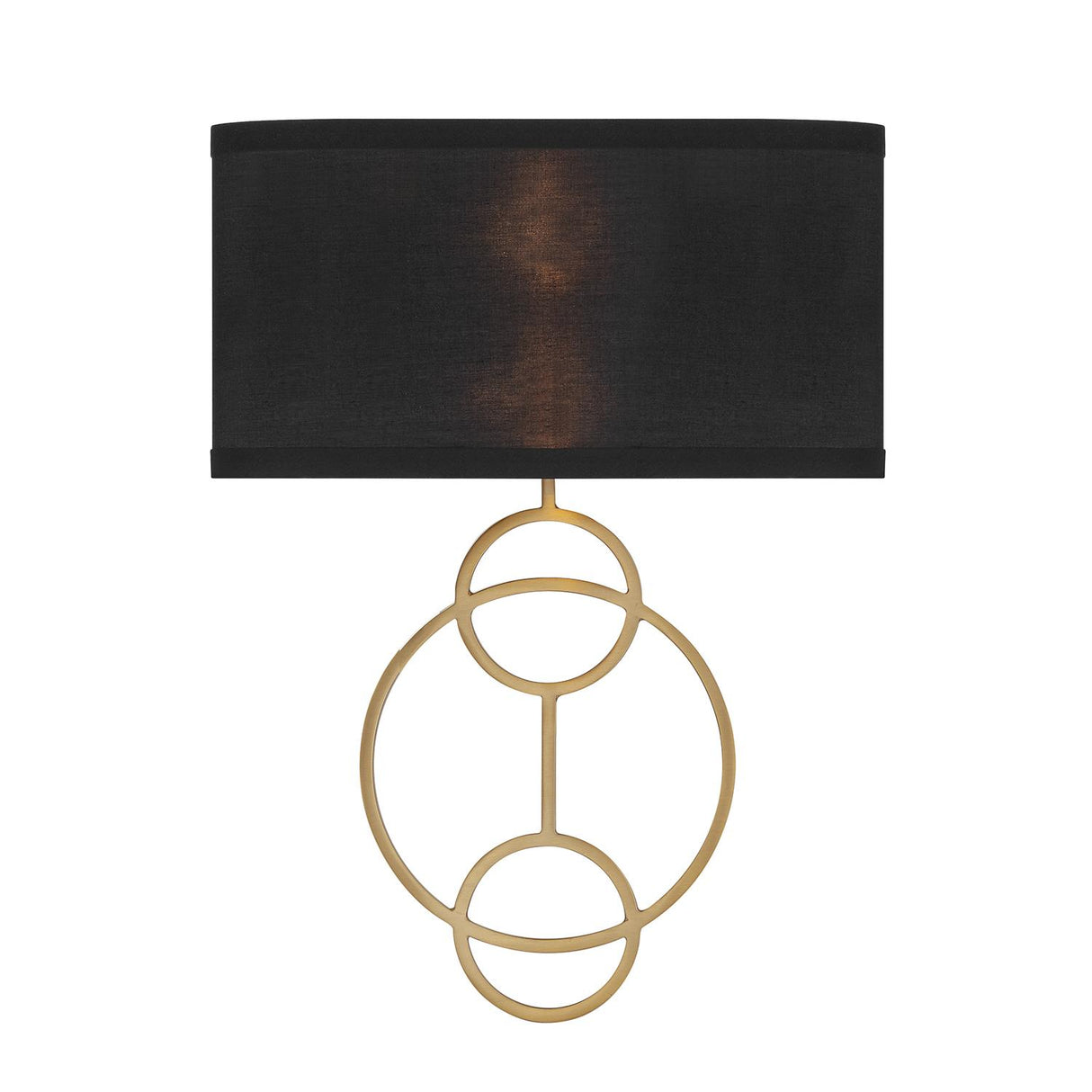 Crystorama Laurel 2 Light Vibrant Gold Sconce