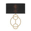 Crystorama Laurel 2 Light Vibrant Gold Sconce