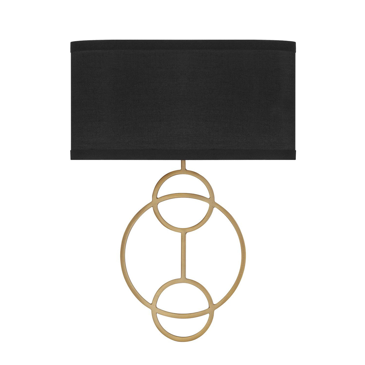 Crystorama Laurel 2 Light Vibrant Gold Sconce