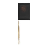 Crystorama Laurel 2 Light Vibrant Gold Sconce