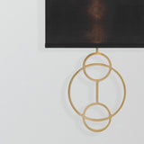 Crystorama Laurel 2 Light Vibrant Gold Sconce