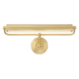 Crystorama Miller Integrated LED Aged Brass Picture Light