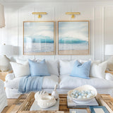 Crystorama Miller Integrated LED Aged Brass Picture Light