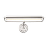 Crystorama Miller Integrated LED Polished Nickel Picture Light