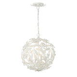 Crystorama Marselle 4 Light Matte White Mini Pendant