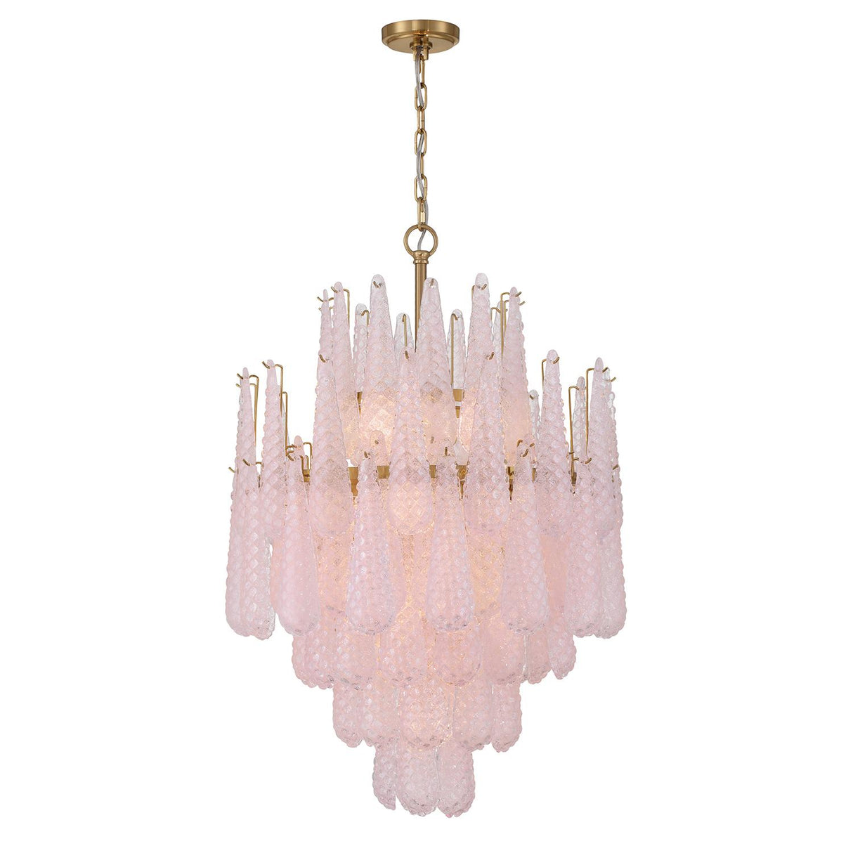 Crystorama Ollie 16 Light Aged Brass Chandelier