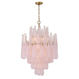 Crystorama Ollie 16 Light Aged Brass Chandelier