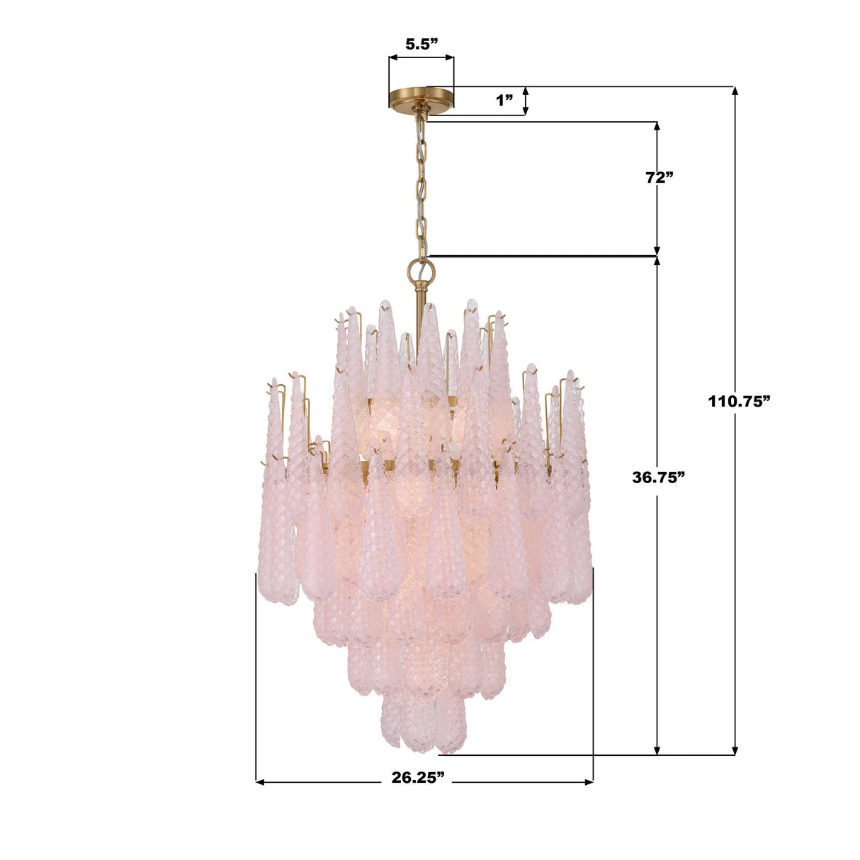 Crystorama Ollie 16 Light Aged Brass Chandelier