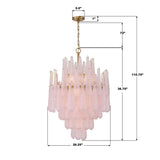 Crystorama Ollie 16 Light Aged Brass Chandelier