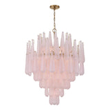 Crystorama Ollie 21 Light Aged Brass Chandelier