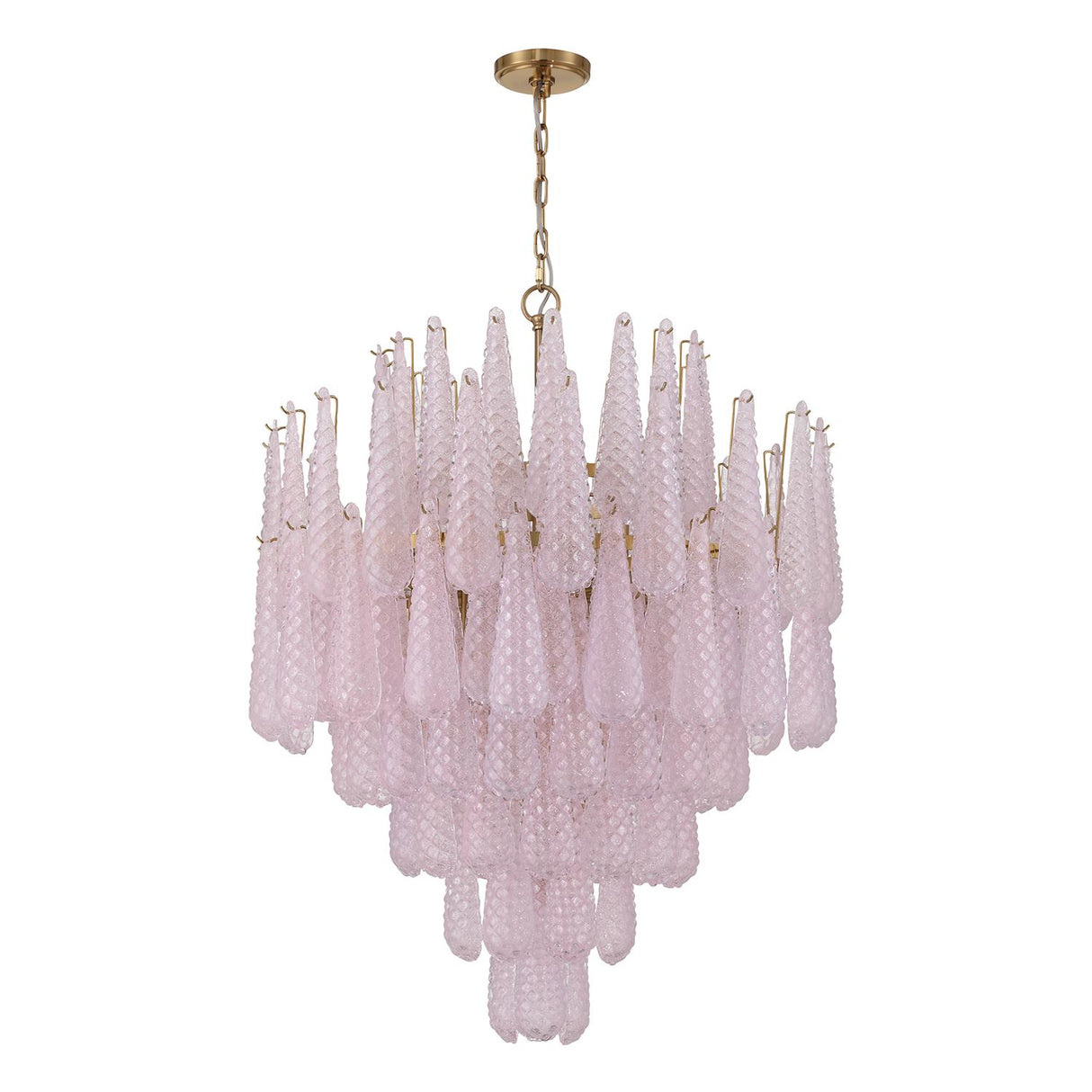 Crystorama Ollie 21 Light Aged Brass Chandelier