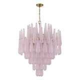Crystorama Ollie 21 Light Aged Brass Chandelier