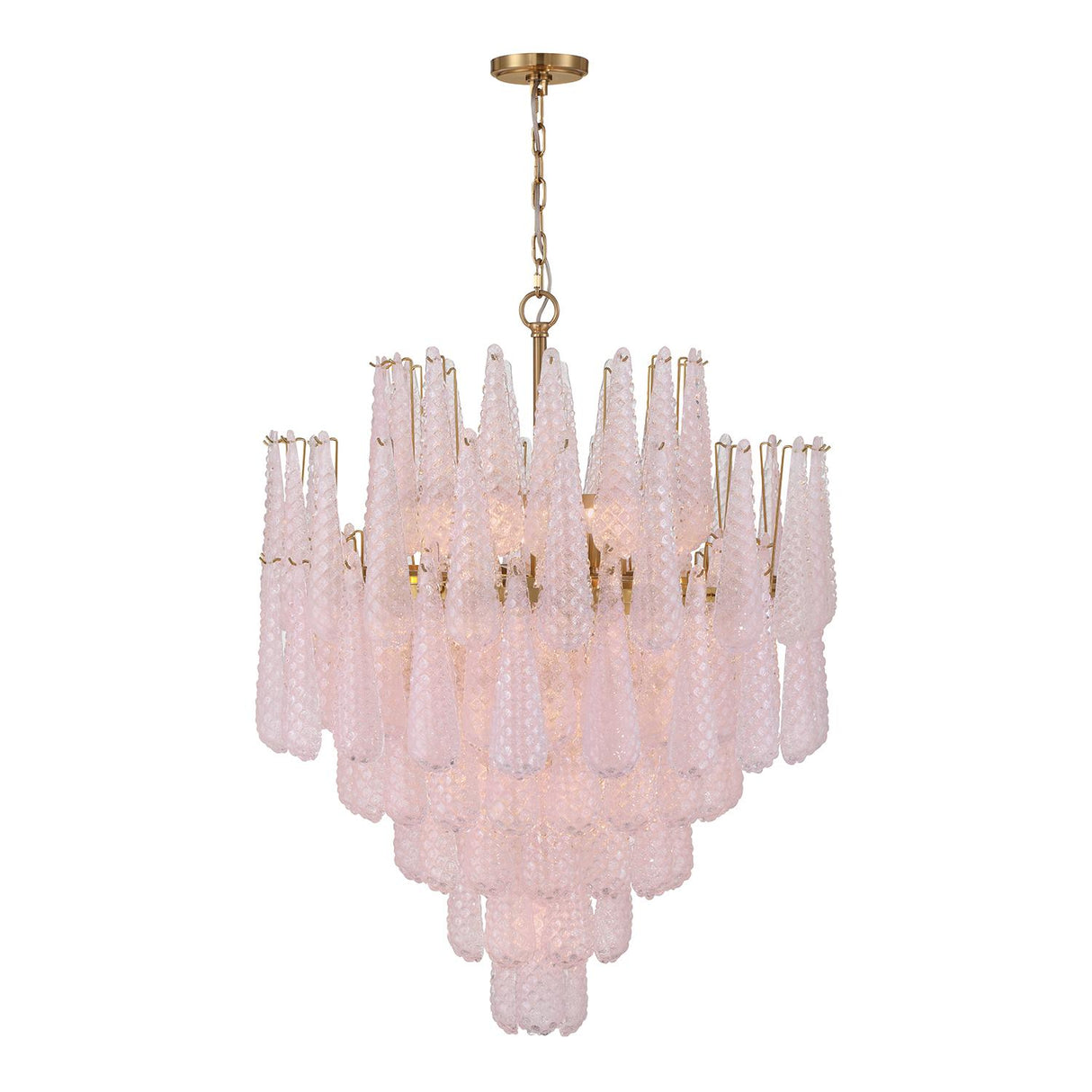 Crystorama Ollie 21 Light Aged Brass Chandelier