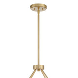 Crystorama Orson 8 Light Modern Gold Chandelier
