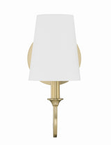 Crystorama Payton 1 Light Vibrant Gold Sconce