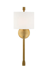 Crystorama Rachel 1 Light Vibrant Gold Sconce