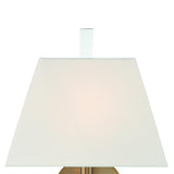 Crystorama Renee 1 Light Aged Brass Sconce