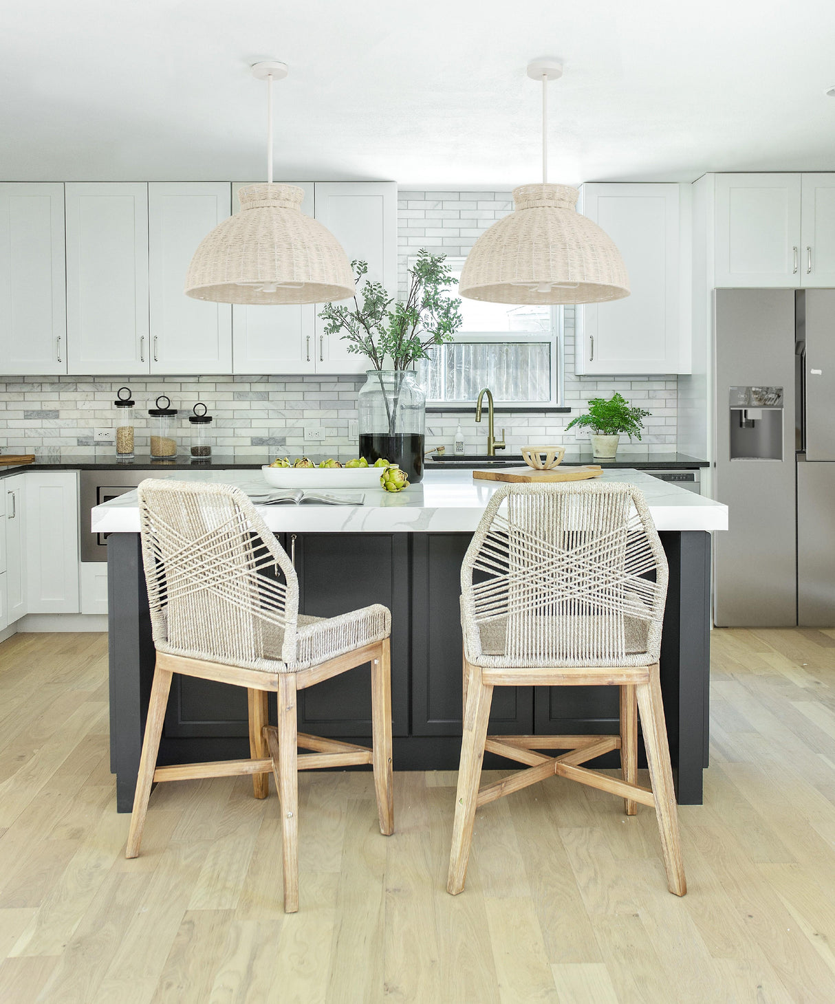 Crystorama Reese 4 Light Matte White Pendant