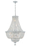 Crystorama Roslyn 9 Light Polished Chrome Chandelier