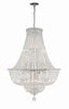 Crystorama Roslyn 15 Light Polished Chrome Chandelier