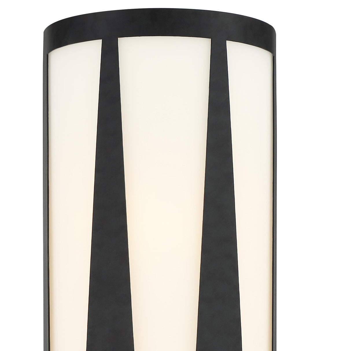 Crystorama Royston 2 Light Black Sconce