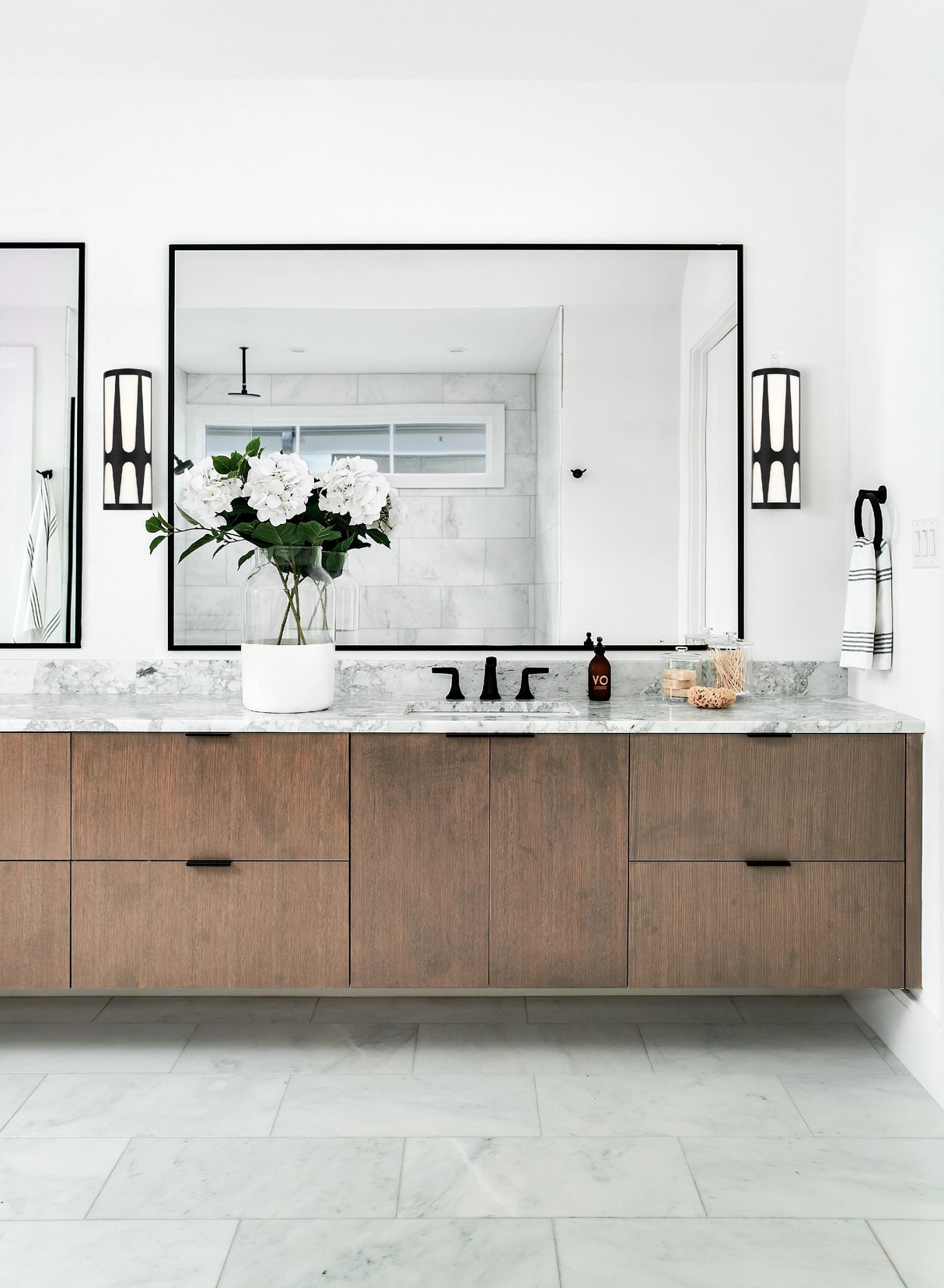 Crystorama Royston 2 Light Black Sconce