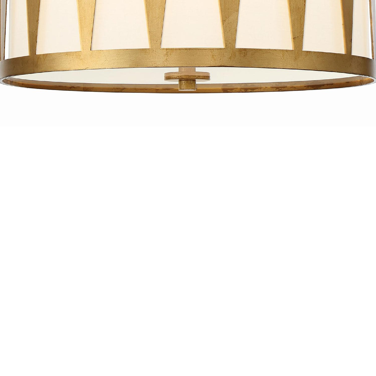 Crystorama Royston 4 Light Antique Gold Pendant