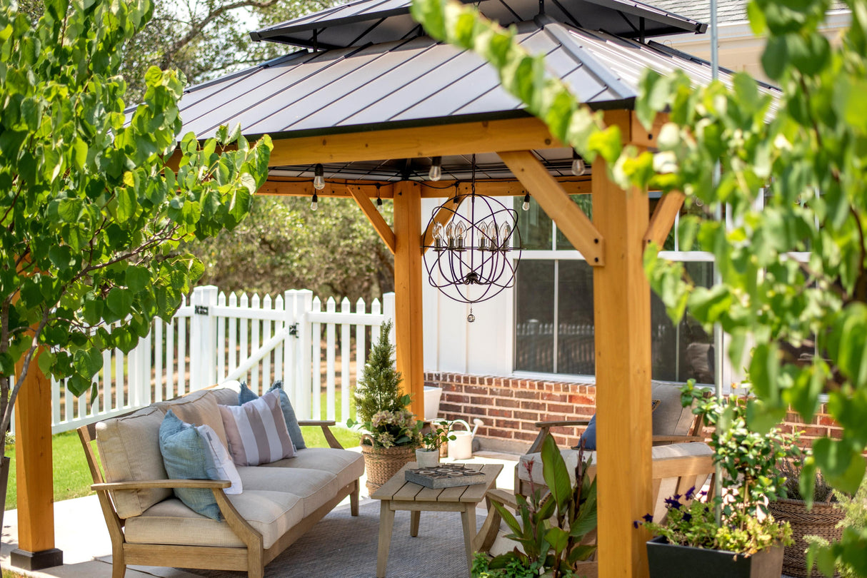 Crystorama Solaris 6 Light English Bronze Sphere Outdoor Chandelier