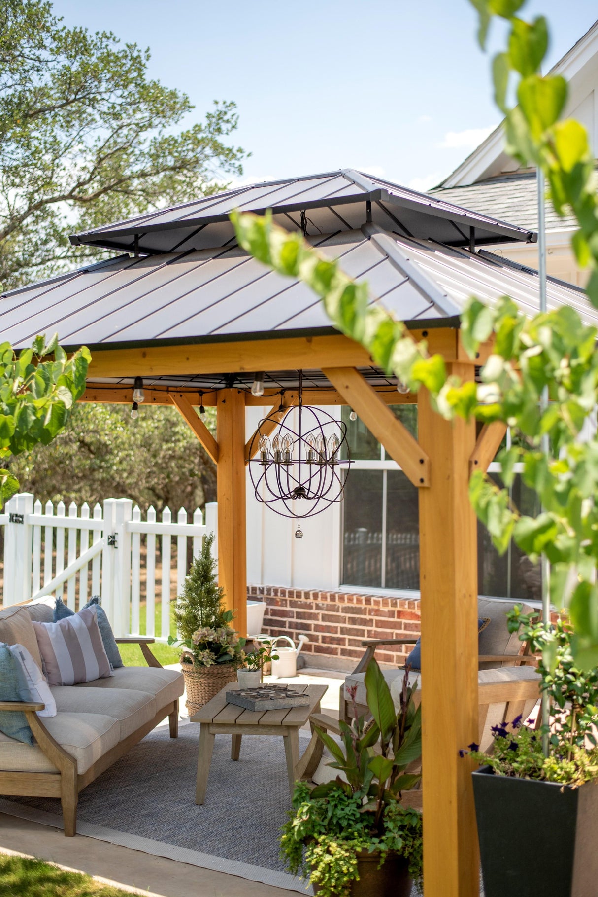 Crystorama Solaris 3 Light English Bronze Sphere Outdoor Chandelier