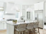 Crystorama Soto 1 Light White Pendant