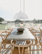 Crystorama Soto 1 Light White Pendant