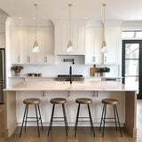 Crystorama Brian Patrick Flynn Tori 1 Light Vibrant Gold Mini Pendant