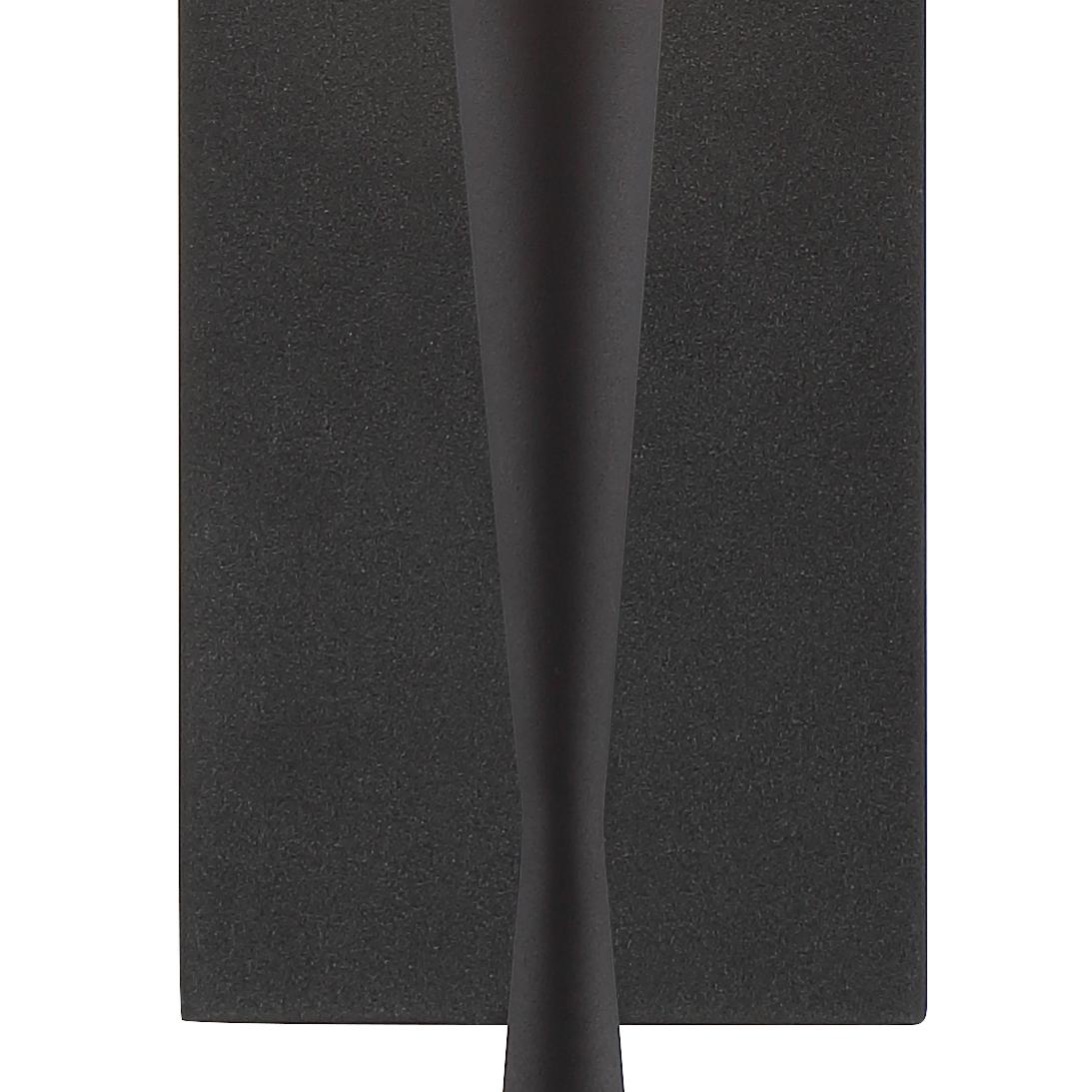 Crystorama Trenton 1 Light Black Forged Sconce