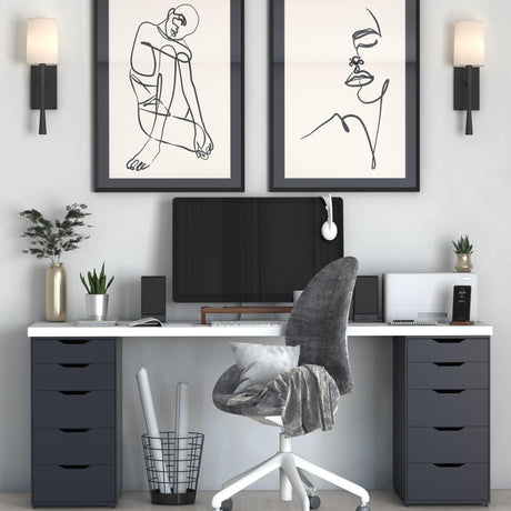 Crystorama Trenton 1 Light Black Forged Sconce