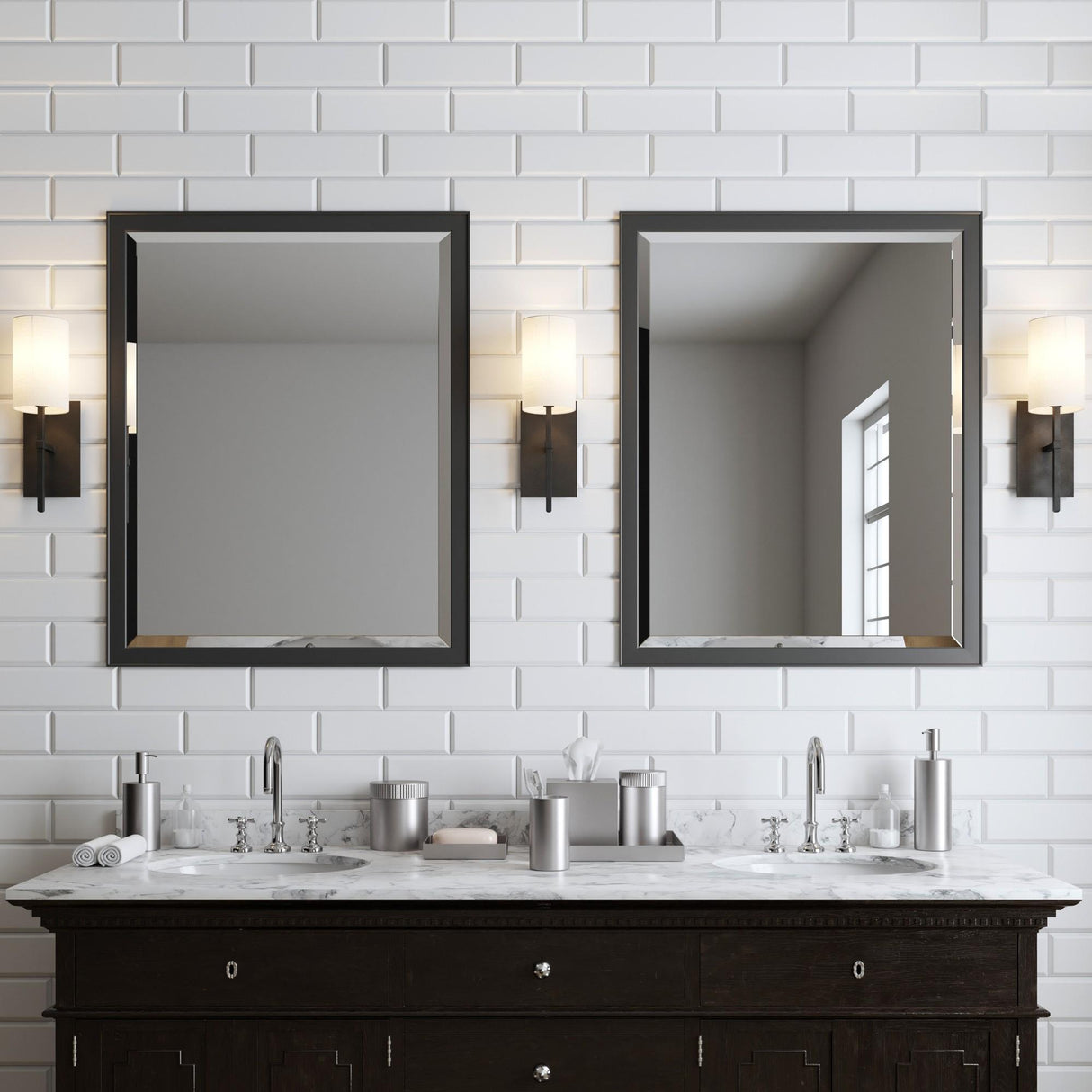 Crystorama Veronica 1 Light Black Forged Sconce