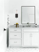 Crystorama Veronica 1 Light Black Forged Sconce