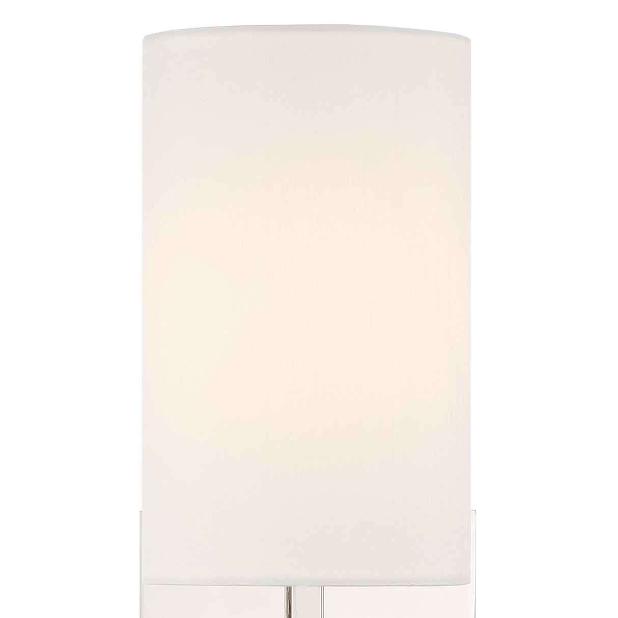 Crystorama Veronica 1 Light Polished Nickel Sconce