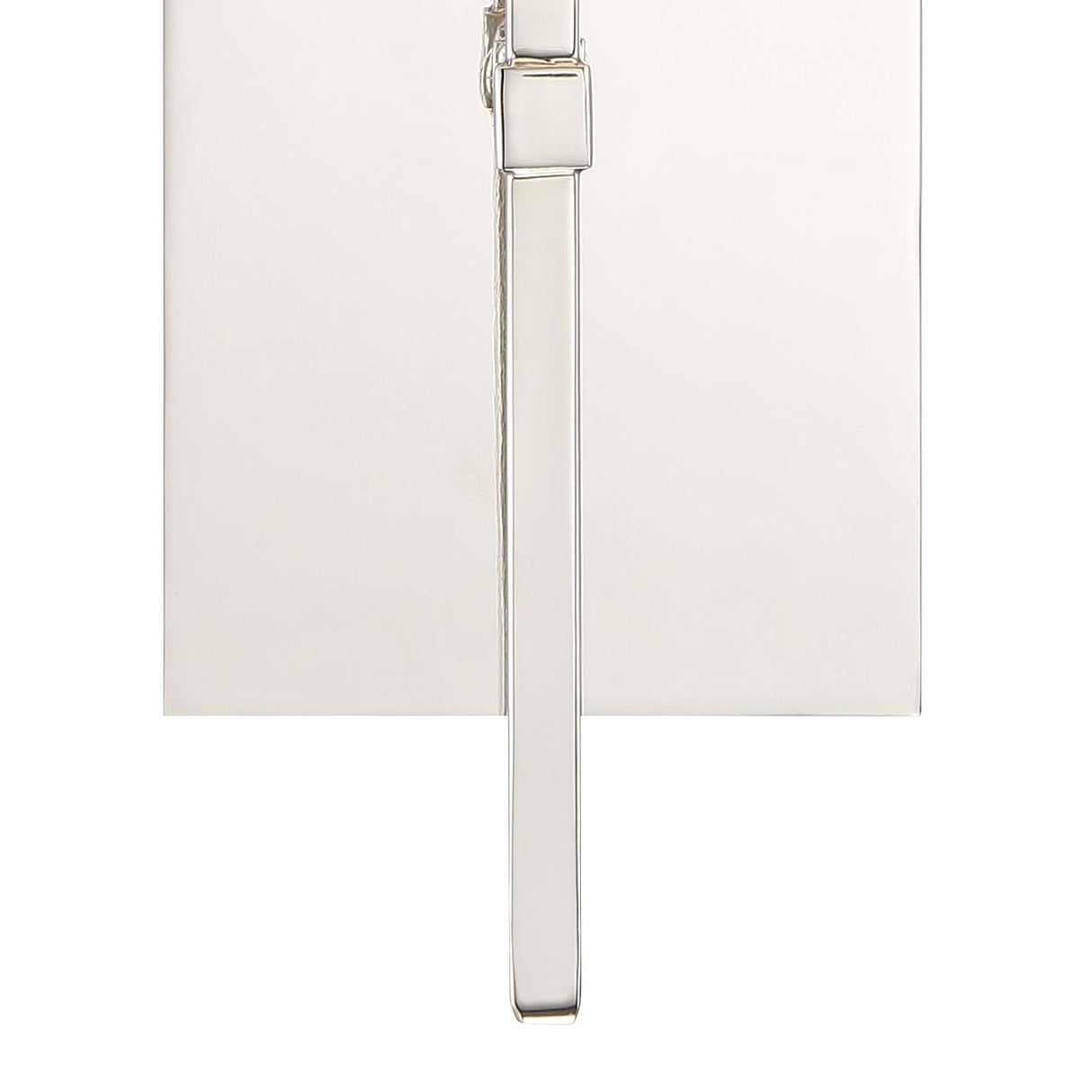 Crystorama Veronica 1 Light Polished Nickel Sconce