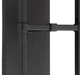 Crystorama Veronica 2 Light Black Forged Sconce