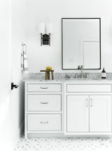 Crystorama Veronica 2 Light Black Forged Sconce